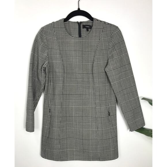 Theory Womens Clothing Lauret Portland Glen Check Top Workwear Classic Timeless - Picture 2 of 13